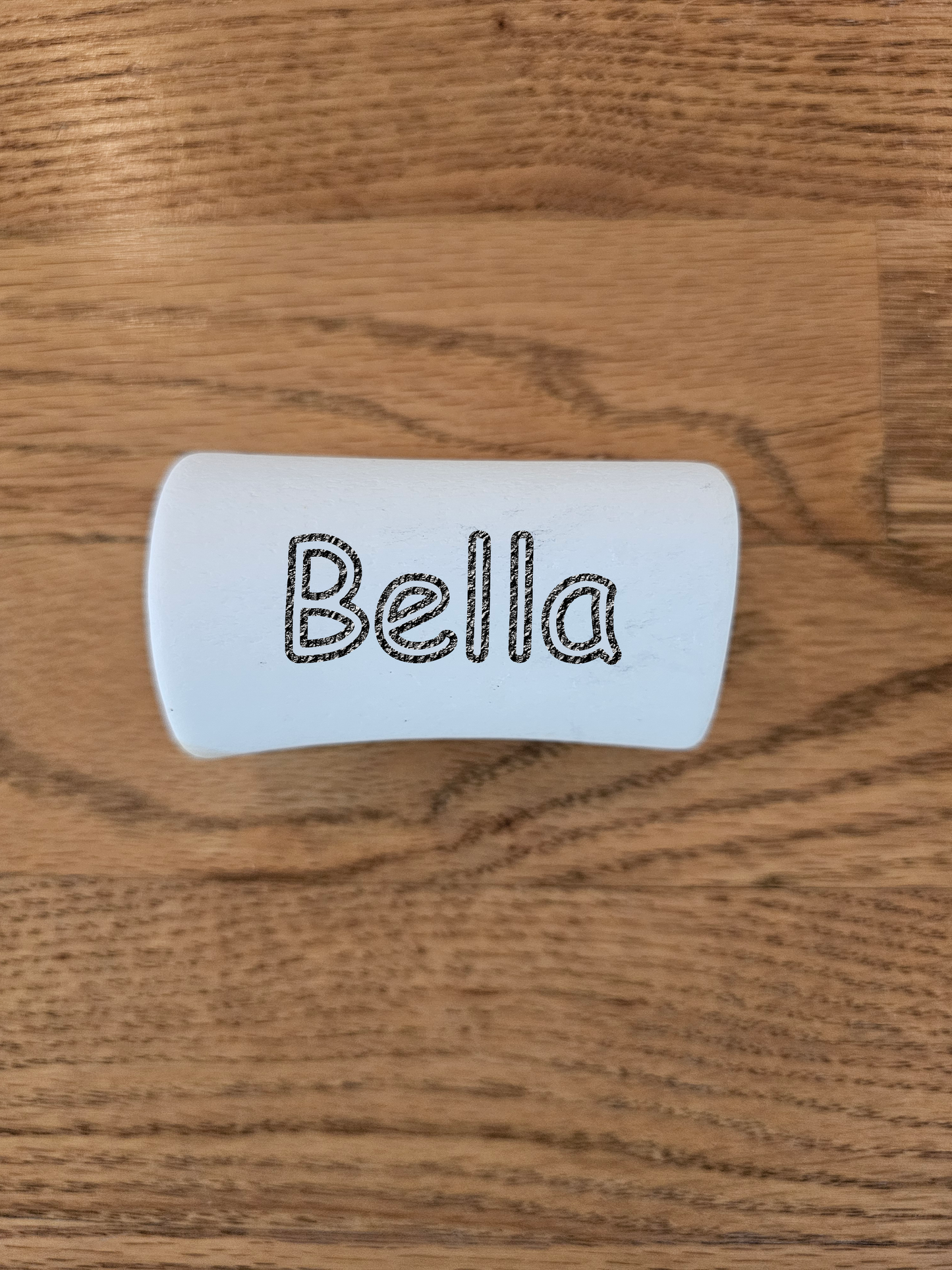 Personalized Dog Bone with Peanut Butter Flavored Filling, Gotcha Day, Pet Birthday, Pet Christmas, New Pet, Granddog, Custom Gift