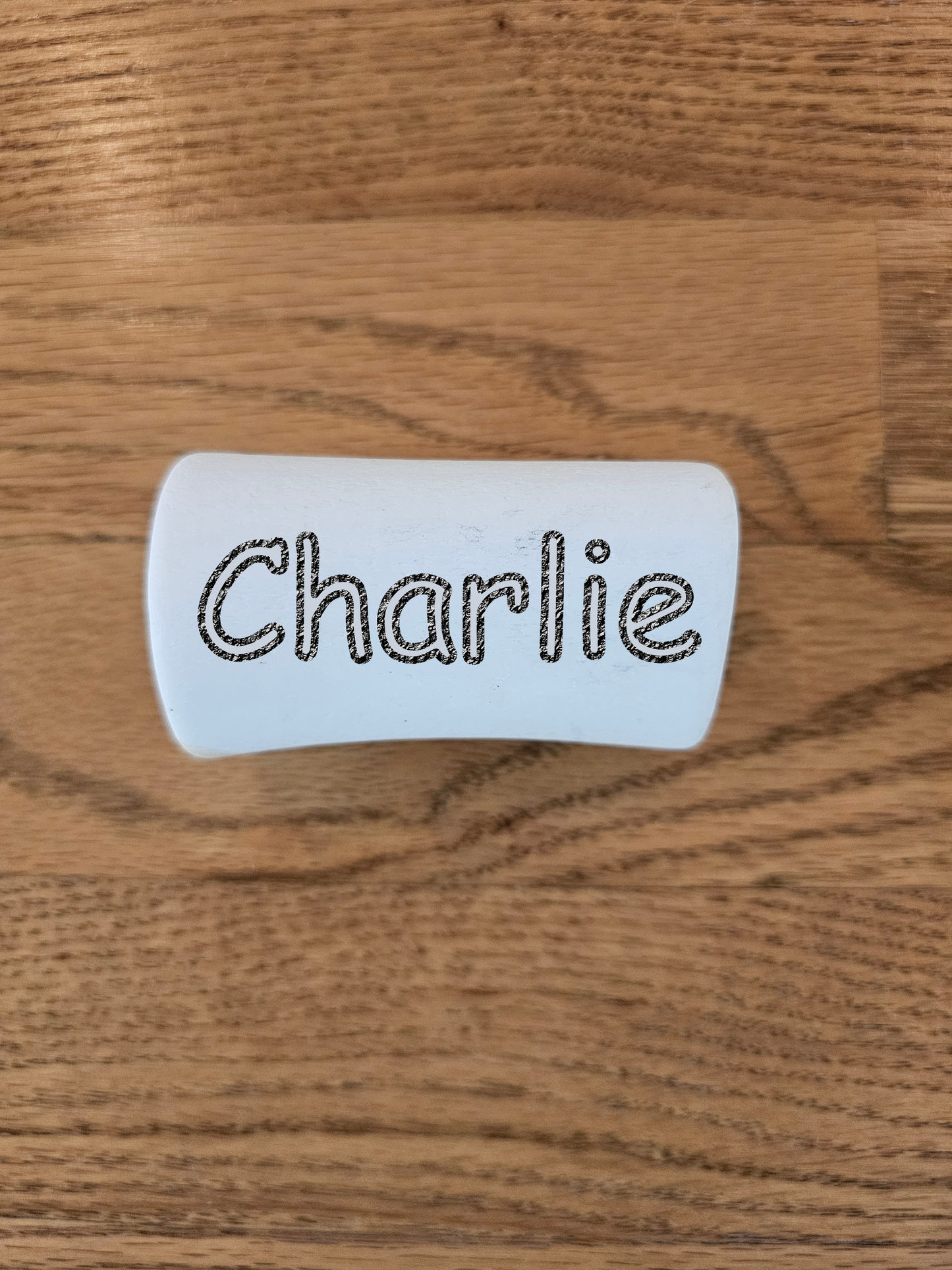 Personalized Dog Bone with Peanut Butter Flavored Filling, Gotcha Day, Pet Birthday, Pet Christmas, New Pet, Granddog, Custom Gift