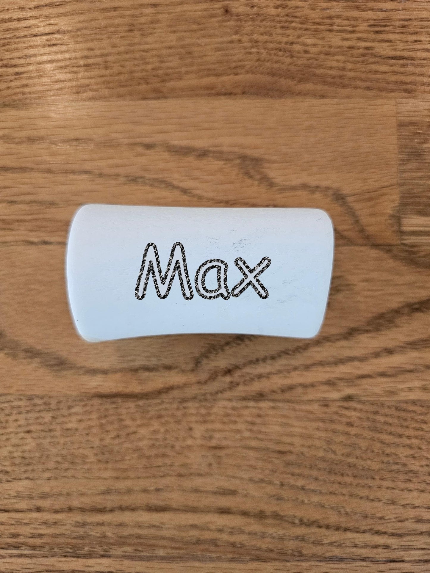 Personalized Dog Bone with Peanut Butter Flavored Filling, Gotcha Day, Pet Birthday, Pet Christmas, New Pet, Granddog, Custom Gift